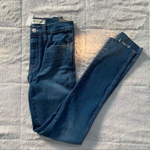 NWT Madewell Roadtripper 10” High Rise Skinny Jeans –Classic Blue Wash (Size 24)